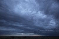Ciel d'orage (Basse-vallée de l'Aude)